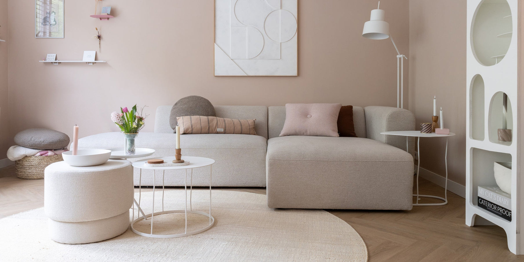 Warmte, stijl en een vleugje romantiek: ontdek Melissa's unieke interieur